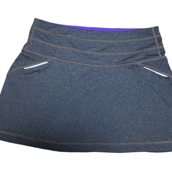 Athletca Relay Skort Gray Size Extra Small - Picture 3 of 5